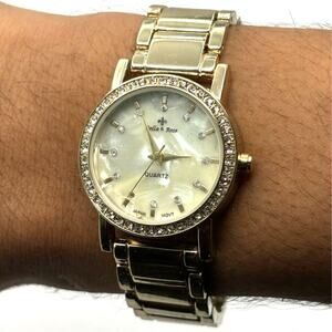 Gold Bella & Rose Men's Watch